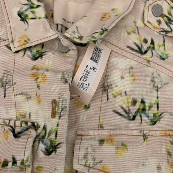Rebecca Taylor Firefly Floral Jacket - 4 - NWT - Picture 2 of 3
